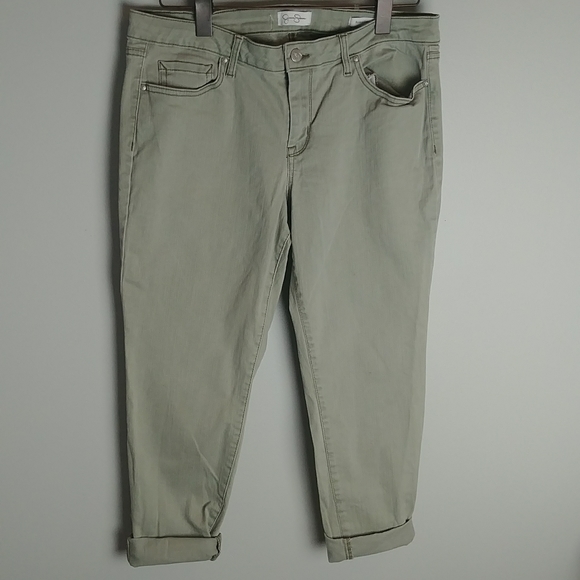 Jessica Simpson Roiled Crop Skinny Pants - Picture 1 of 10